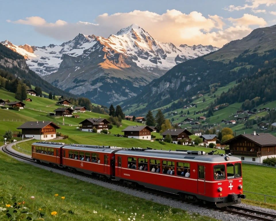 Wat maakt een treinreis door Zwitserland zo spectaculair?