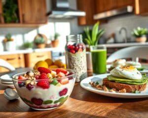 Wat zijn gezonde ontbijtideeën voor sporters?