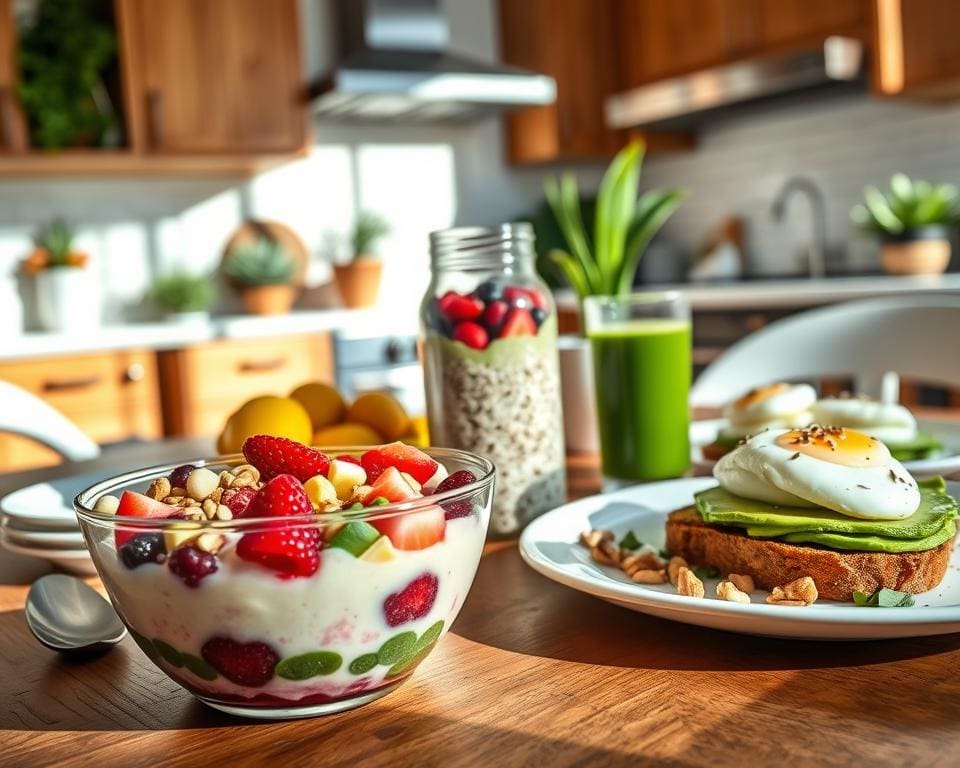 Wat zijn gezonde ontbijtideeën voor sporters?