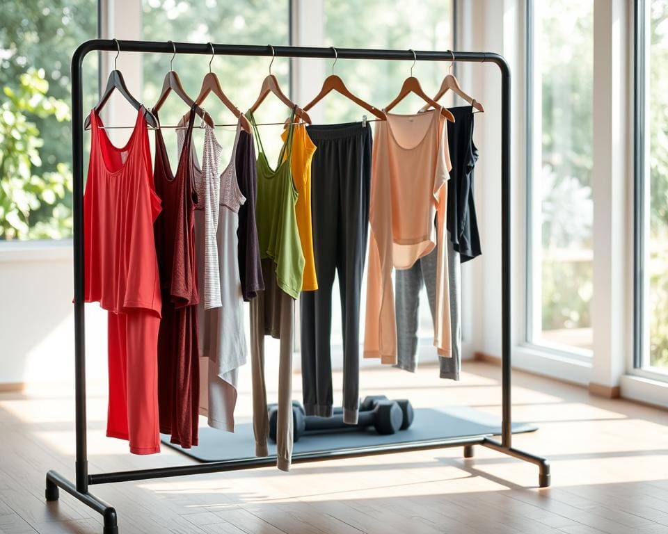 Welke sportkleding is comfortabel en ademend?