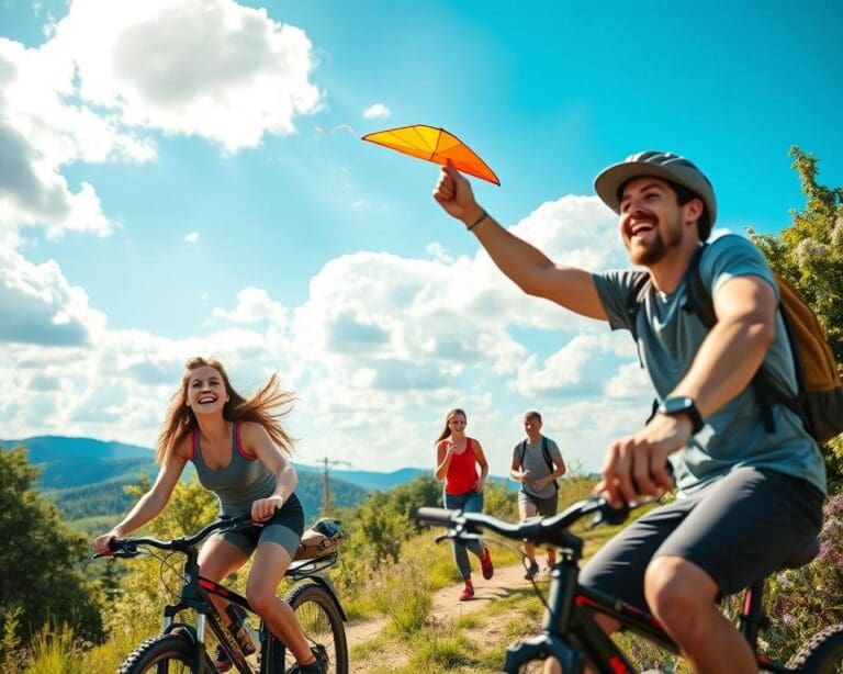 actieve uitjes buiten