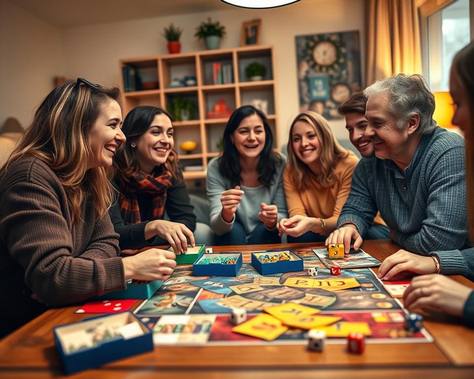 gezellige spellen avond