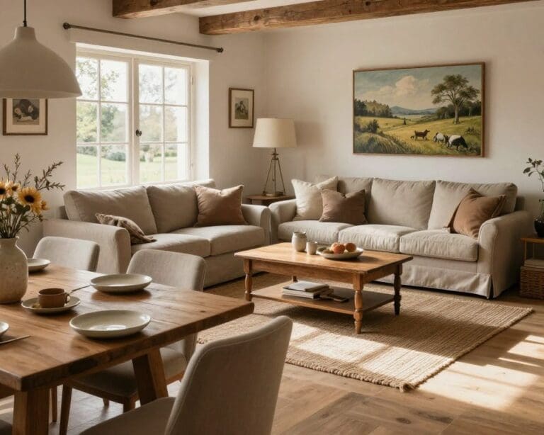modern landelijk interieur