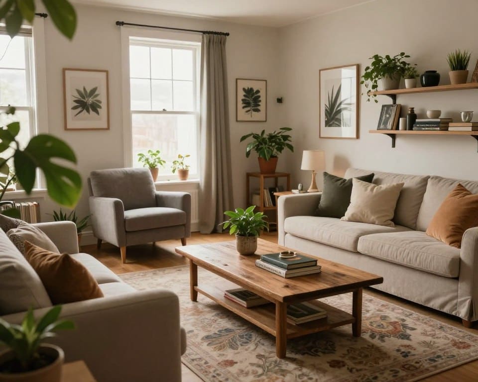 open woonkamer inrichten