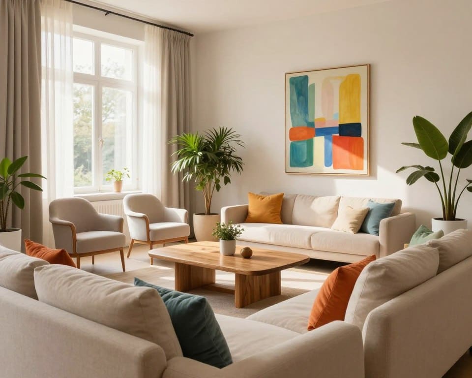 kleurrijk interieur